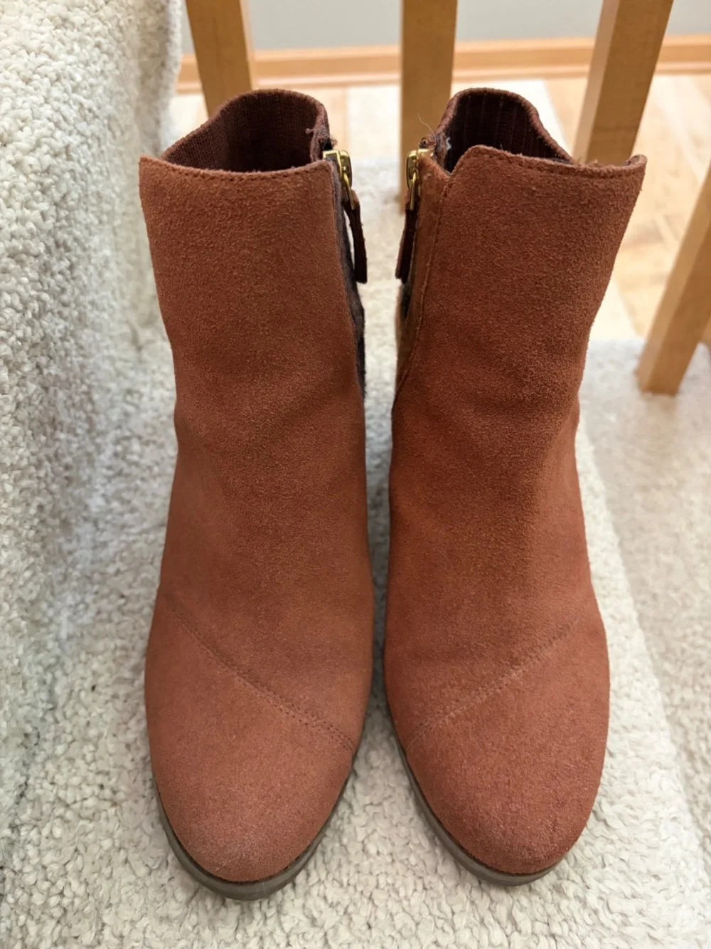 TOMS Bootie with plaid